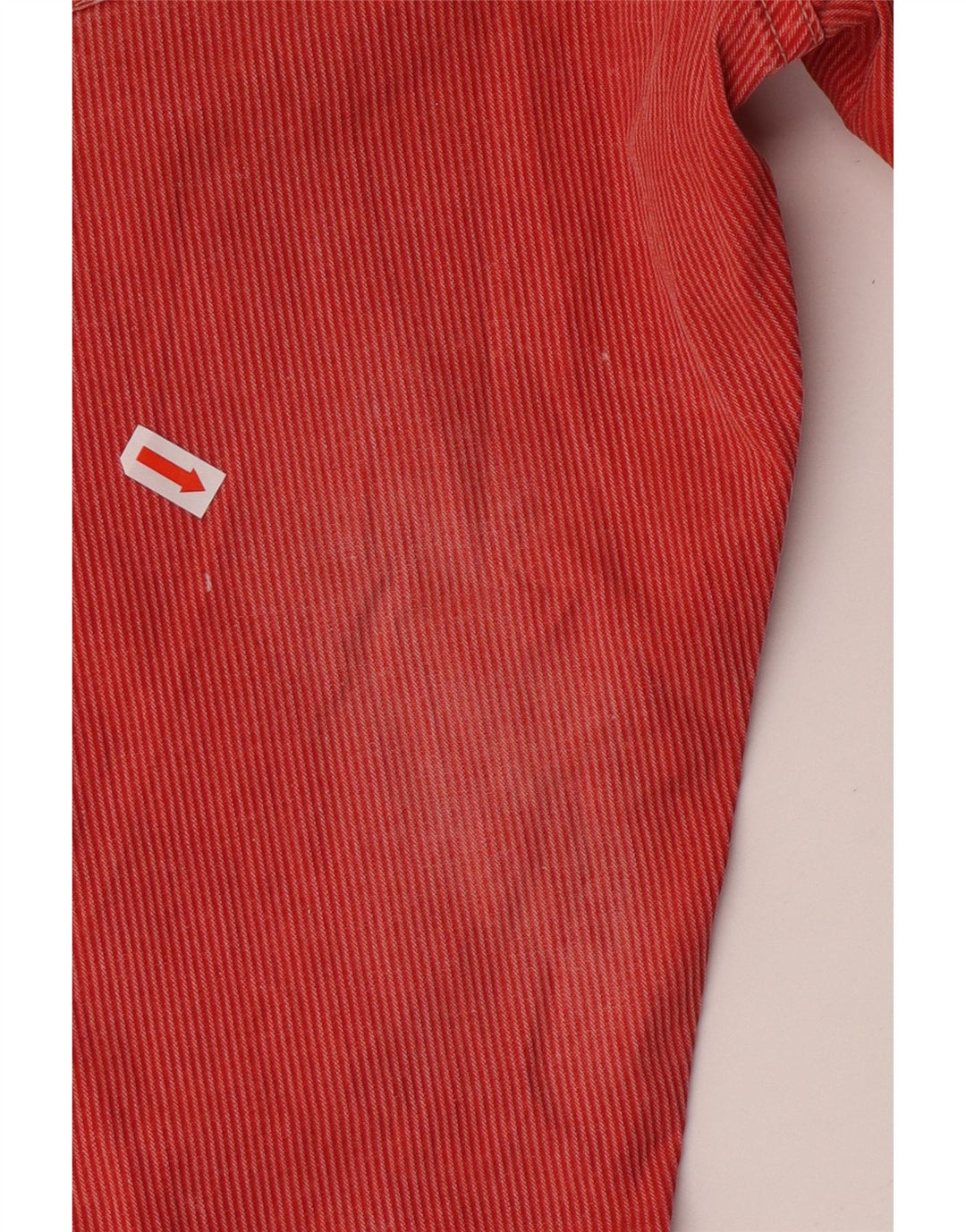 Calça masculina reta de veludo JECKERSON W32 L33 vermelha