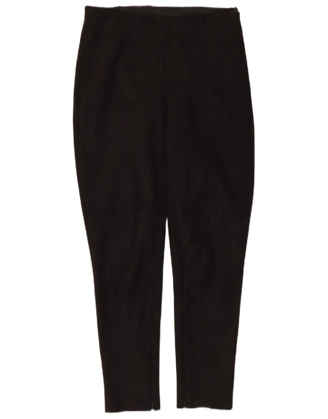 Zara Calça feminina casual slim média W28 L27 preta