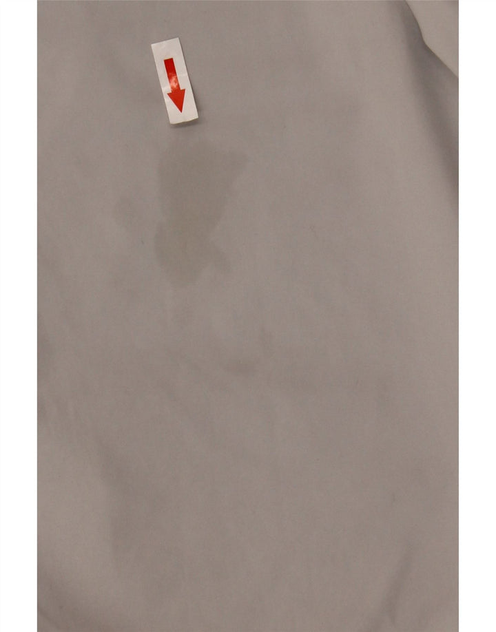 Shorts esportivos masculinos Kappa pequeno poliéster cinza