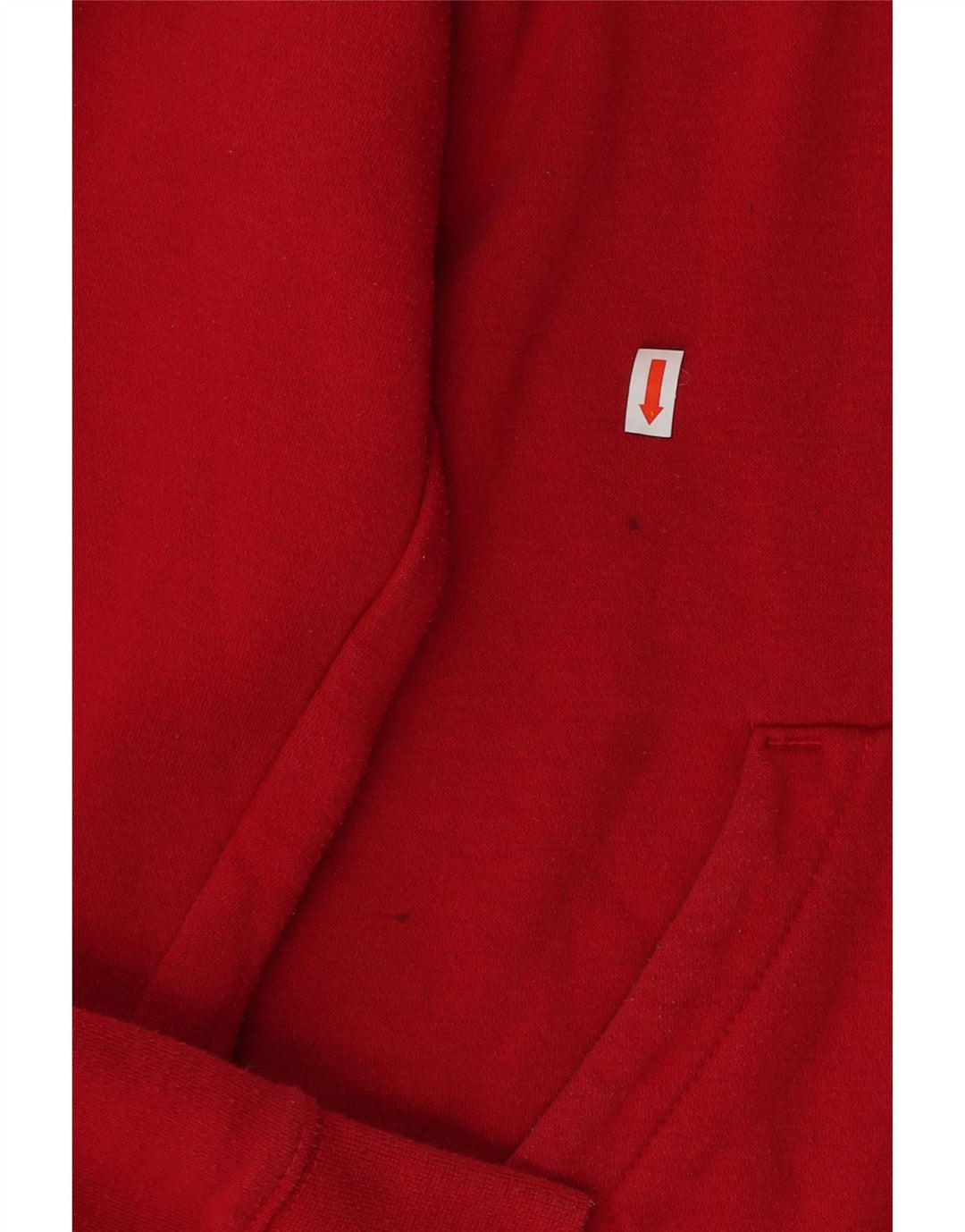 JORDAN Meninos moletom com capuz 12-13 anos grande algodão vermelho