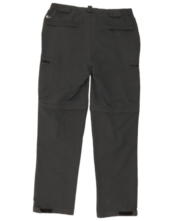 ADIDAS Mens Clima 365 Straight Windbreaker Calças W36 L34 Cinza