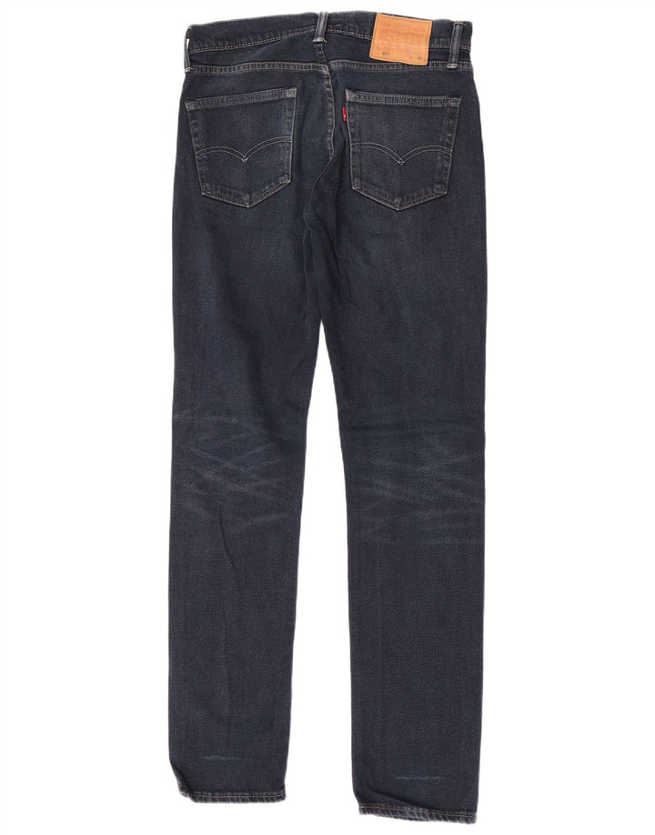 Levi's Masculino 511 Slim Jeans W31 L34 Azul Algodão
