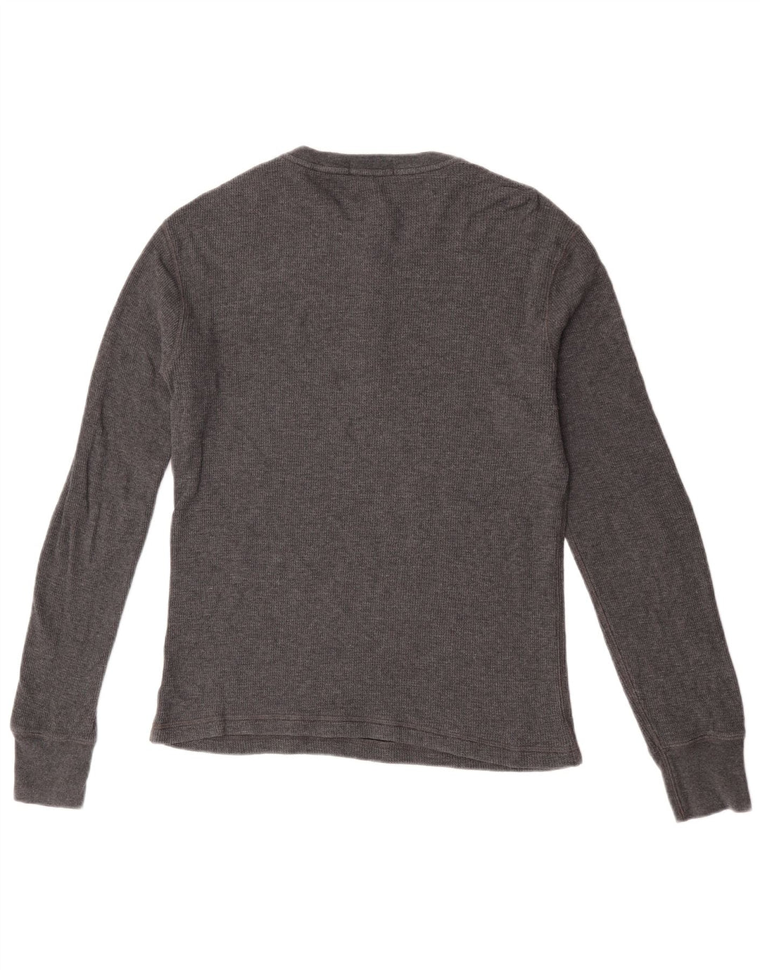 Top masculino Polo Ralph Lauren manga comprida cinza médio