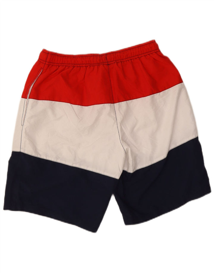 Fila Mens Natação Shorts Grande Multicolorido Colourblock Poliéster