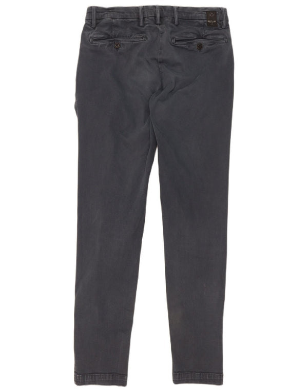 Calça Chino Slim Masculina Replay W31 L32 Azul Marinho