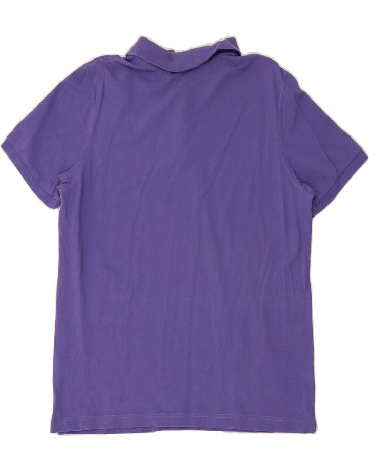 LOTTO Boys Polo Shirt 15-16 Years XL Purple Cotton Vintage Lotto and Second-Hand Lotto from Messina Hembry 