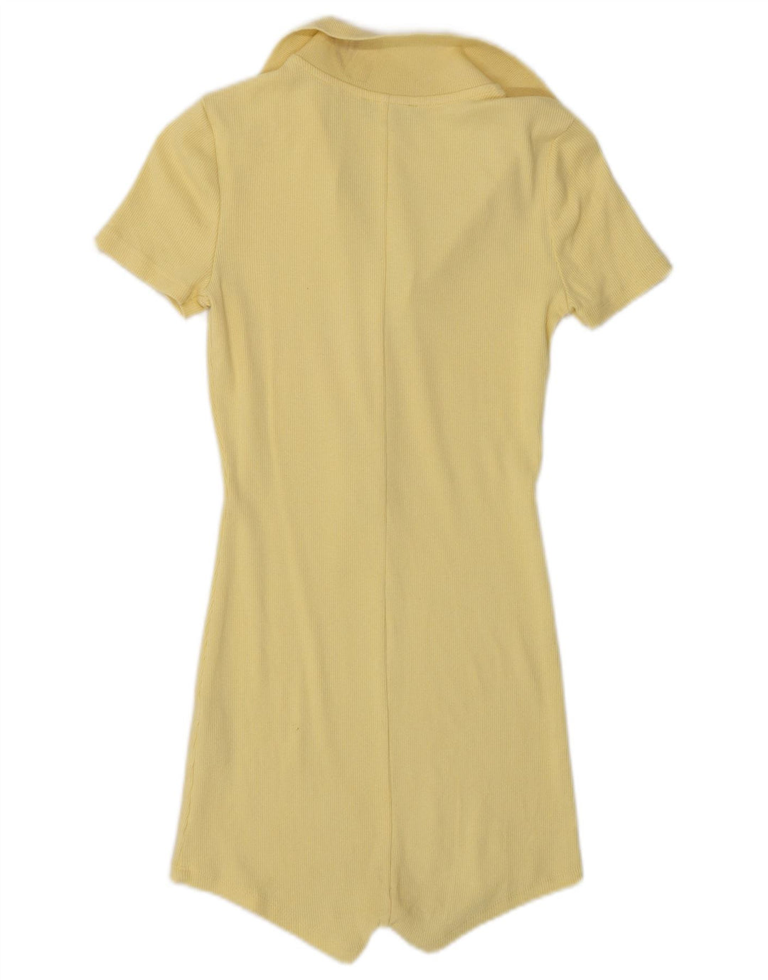 Macacão feminino Zara manga curta Reino Unido 8 pequeno amarelo