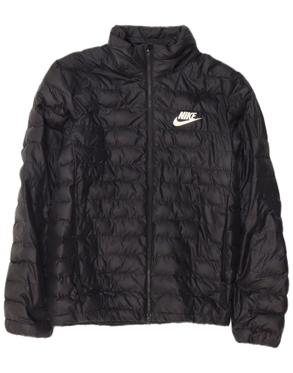 Jaqueta Nike Masculina Acolchoada UK 36 Pequena Poliéster Preta