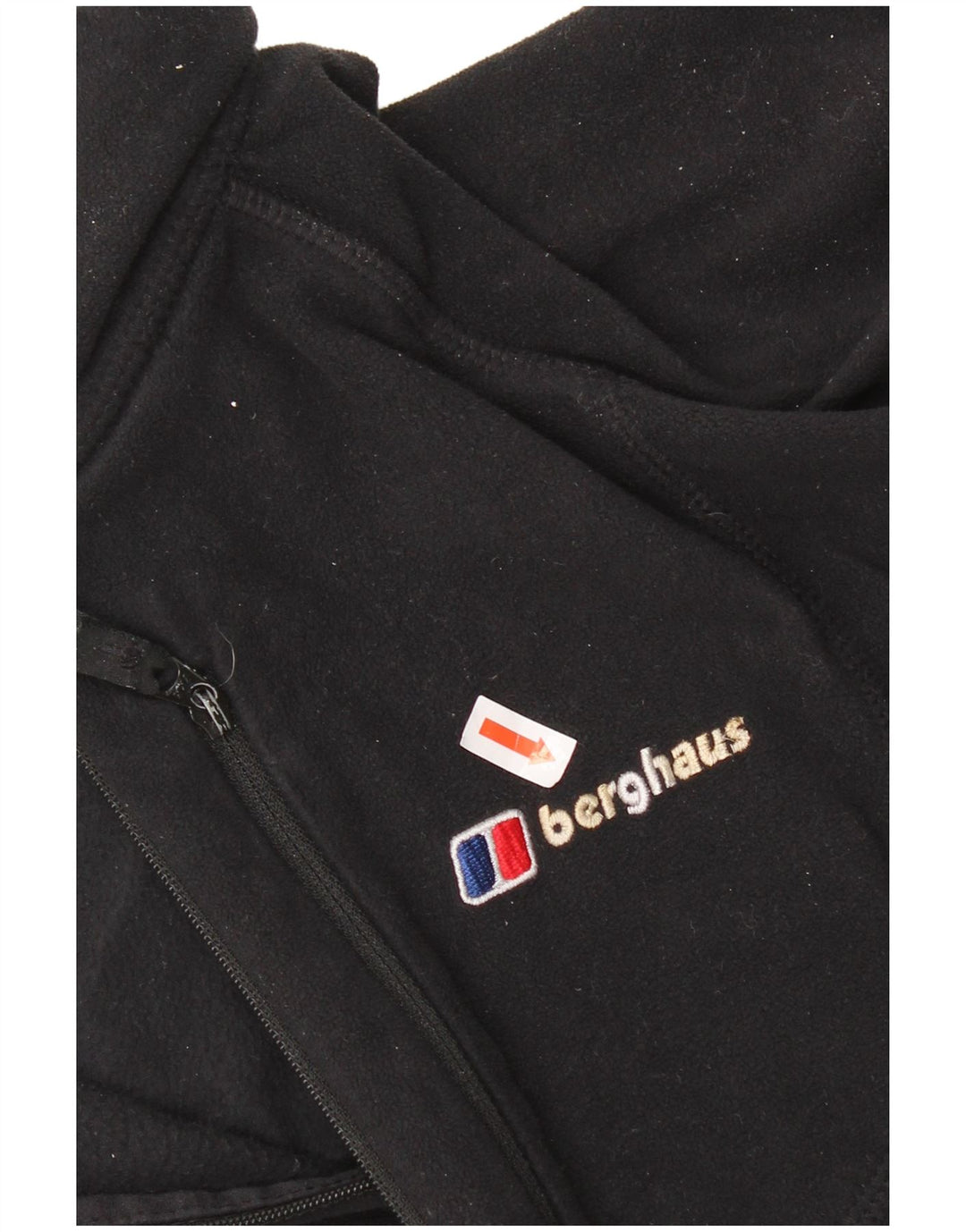 Berghaus Suéter masculino de lã com zíper e gola 2XL poliéster preto