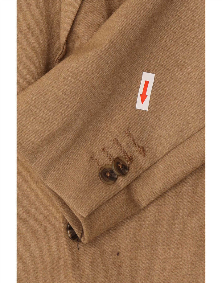 Angelo Litrico Masculino By C&A Jaqueta Blazer de 2 Botões UE 52 Grande Marrom