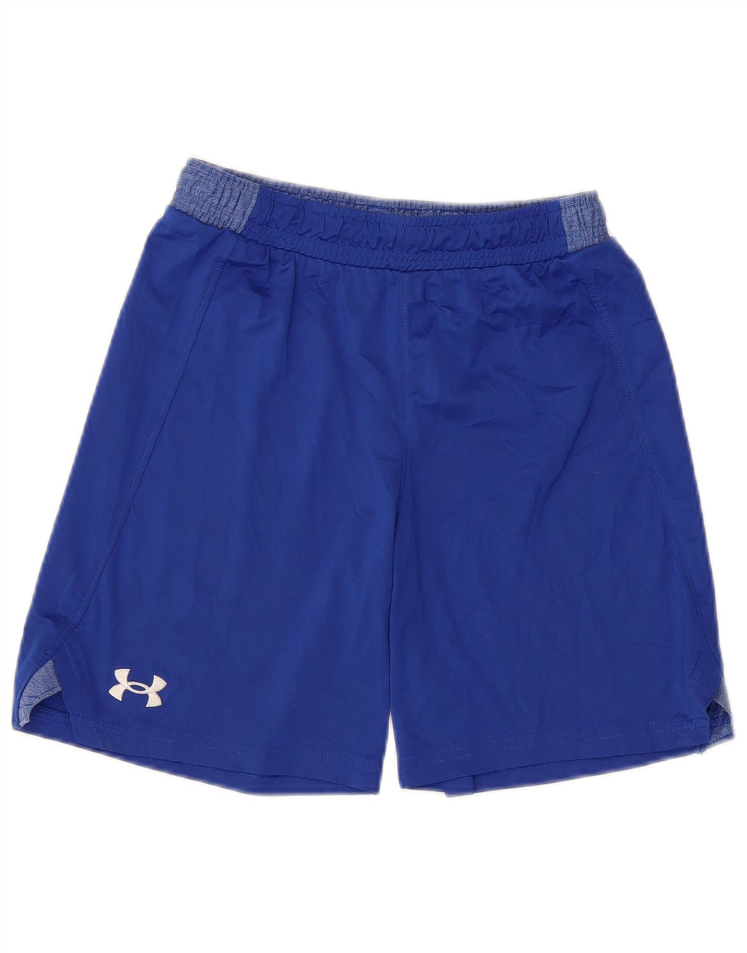 Shorts esportivos masculinos Under Armour 9-10 anos azul médio