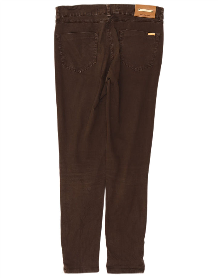 Zara Mens Slim Jeans EU 40 Médio W30 L28 Algodão Marrom