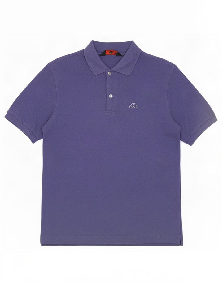 Camisa polo masculina Kappa pequena roxa
