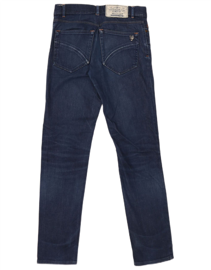 Harmont & Blaine Jeans Slim Masculino W34 L32 Azul Algodão