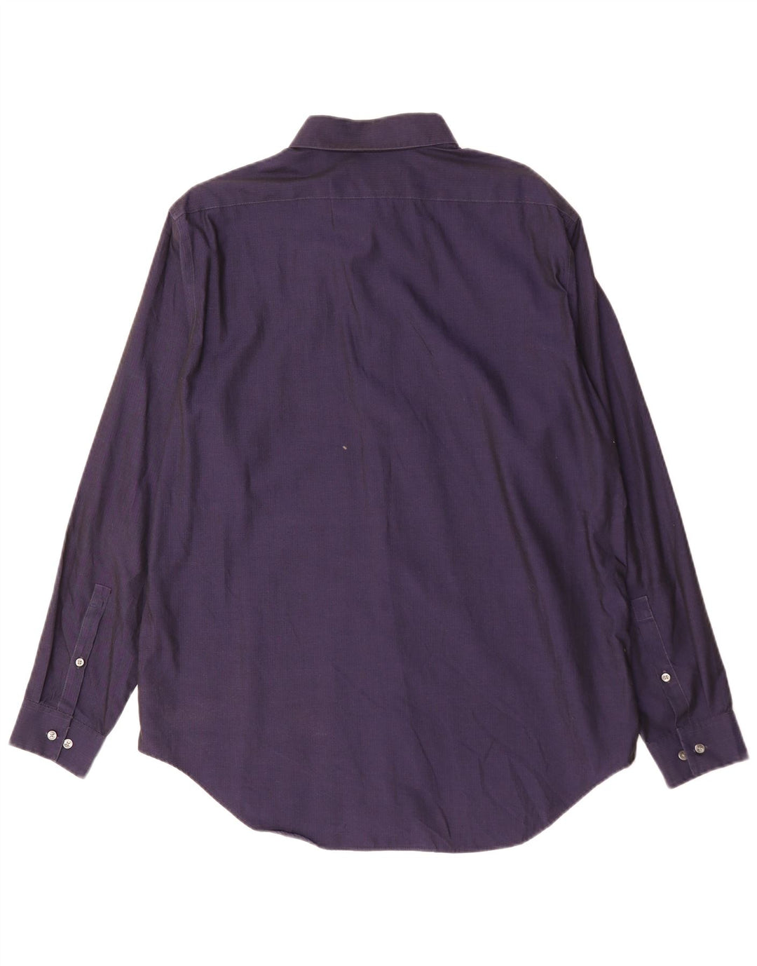 CALVIN KLEIN JEANS Camisa masculina slim fit tamanho 17 XL azul marinho algodão