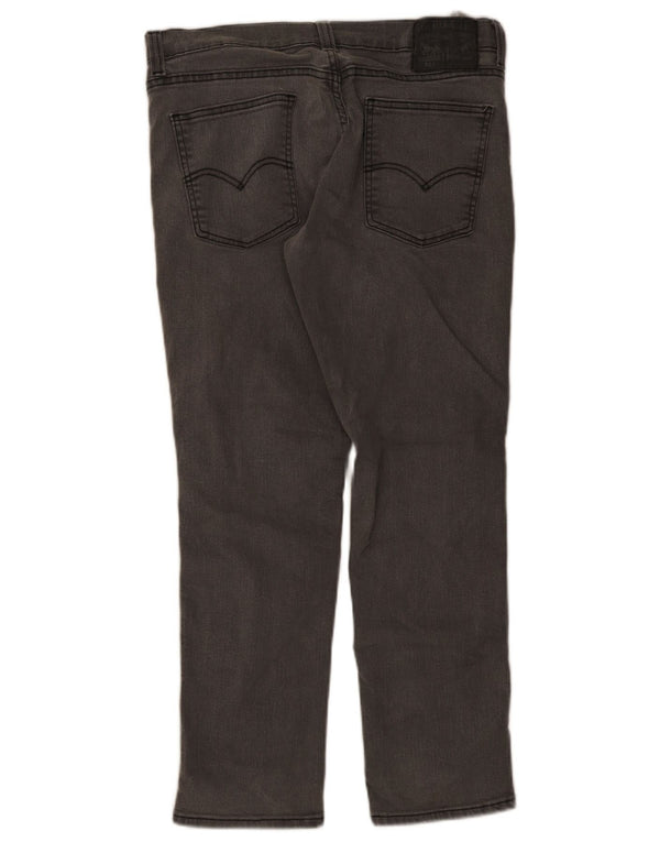 Calça Jeans Levis 511 Slim Masculina W34 L30 Cinza Algodão