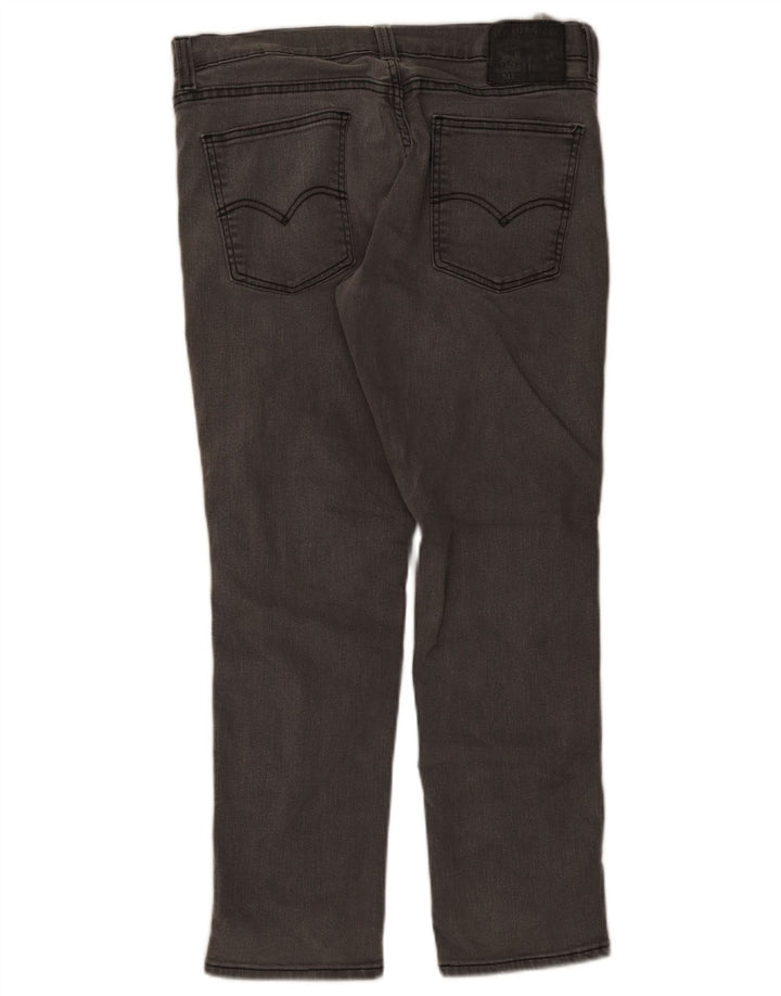 Calça Jeans Levis 511 Slim Masculina W34 L30 Cinza Algodão