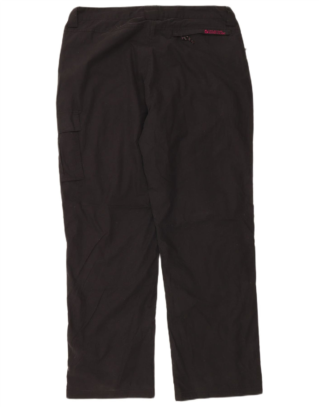 Calça corta-vento feminina Mountain Warehouse UK 16 grande W38 L30 preta
