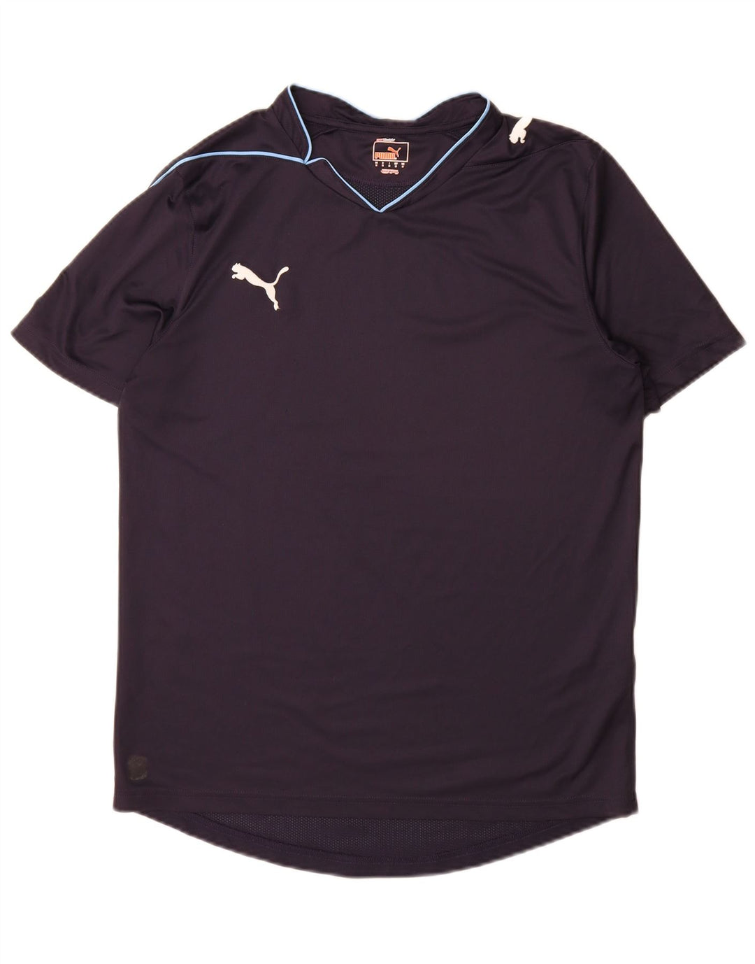 Puma Camiseta Masculina Top Médio Azul Marinho Poliéster