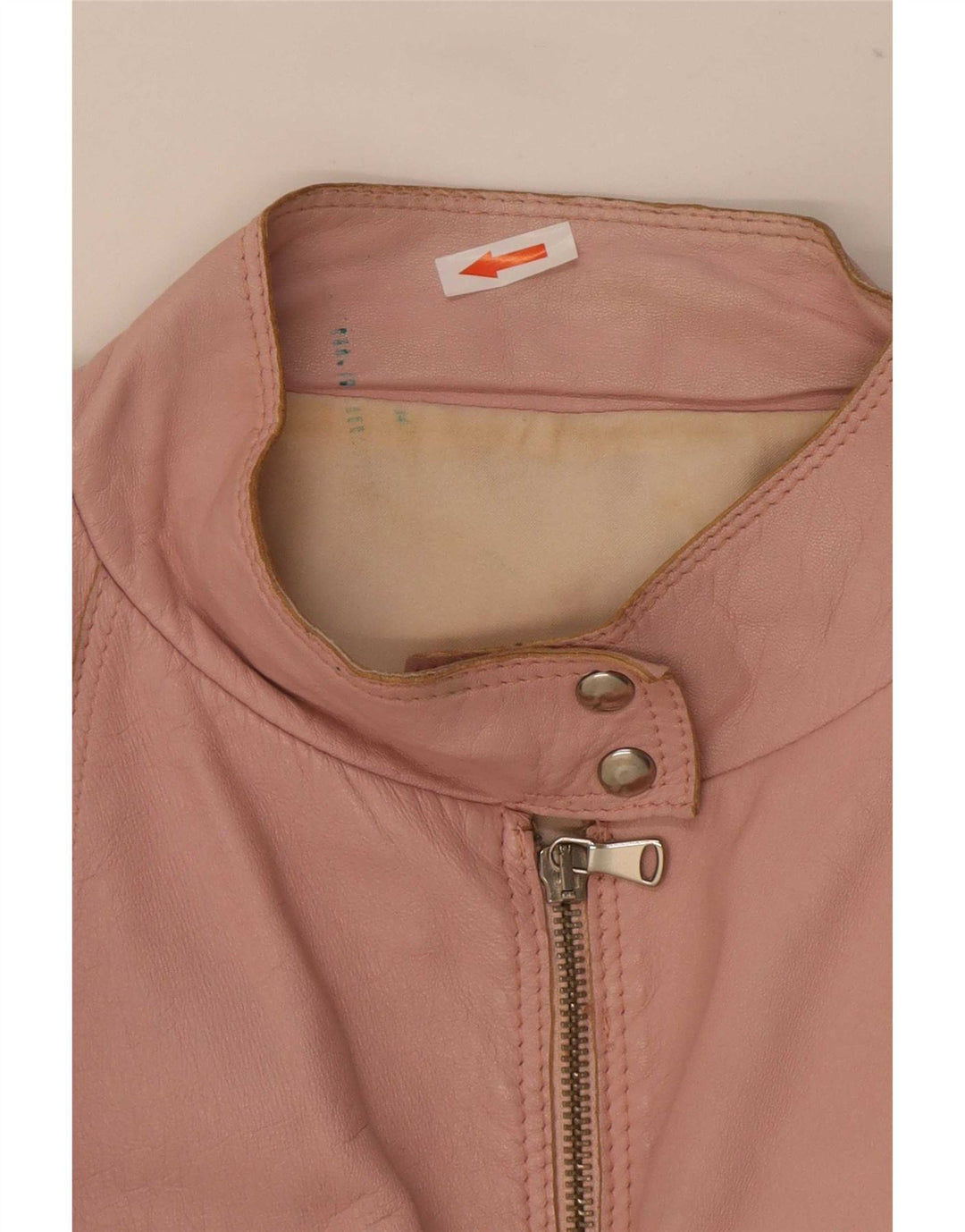 Jaqueta feminina de couro Racer Wanted IT 48 XL rosa