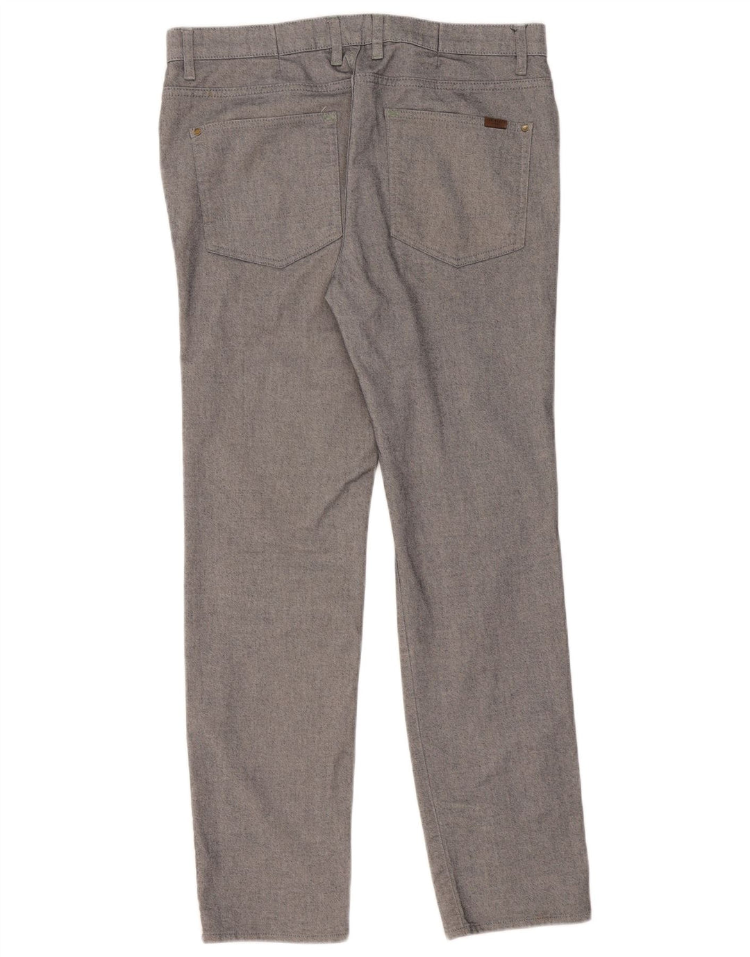 Calça casual slim masculina Ted Baker W32 L30 algodão cinza