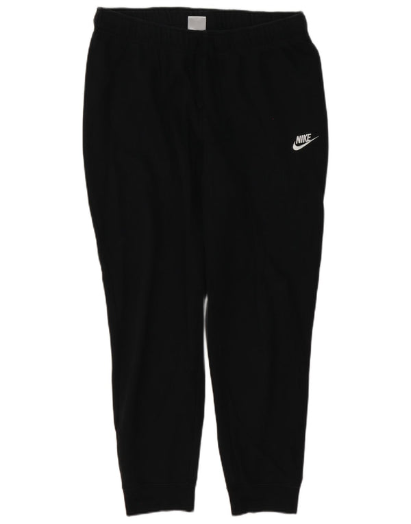 Calça de treino masculina Nike joggers grande algodão preto