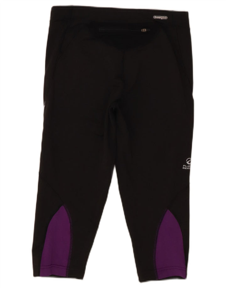 Leggings capri femininas The North Face Reino Unido 14 bloco colorido preto médio