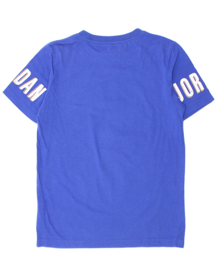 Camiseta Jordan Boys Graphic Top 10-11 Anos Médio Algodão Azul