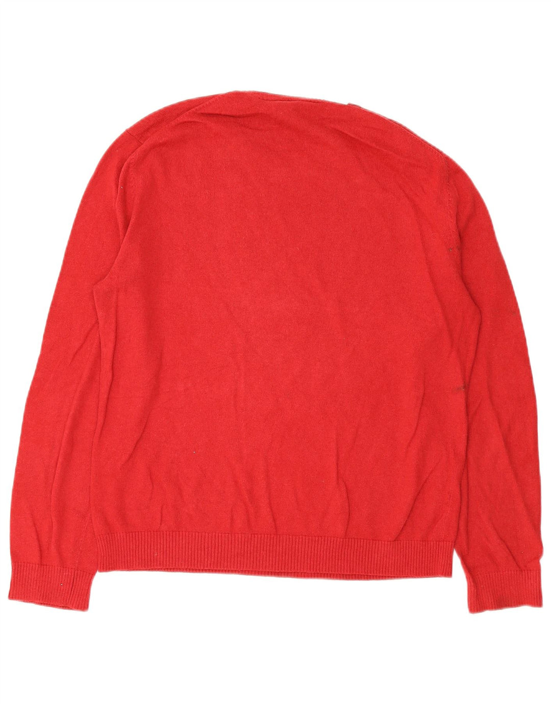 Suéter masculino Gap com gola redonda, grande algodão vermelho
