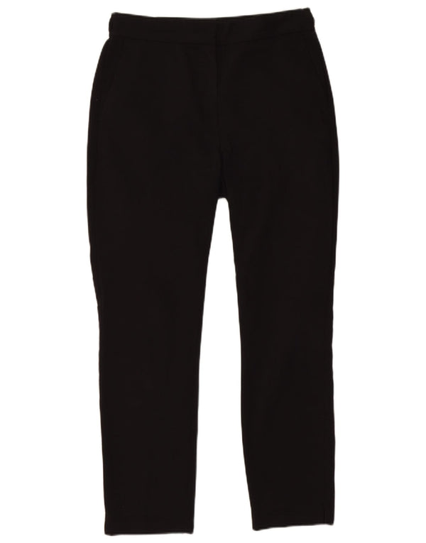 Zara Calça Chino Feminina Slim Médio W28 L26 Algodão Preto
