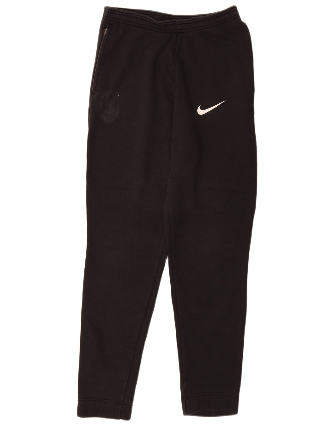 Nike Mens Treino Calças Joggers Pequeno Algodão Preto