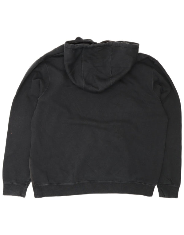 Moletom com capuz masculino Nike Graphic Relaxed Fit grande bloco colorido preto esportivo