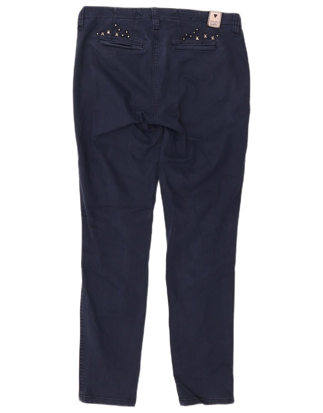 Jeans slim feminino GUESS W27 L28 algodão azul marinho