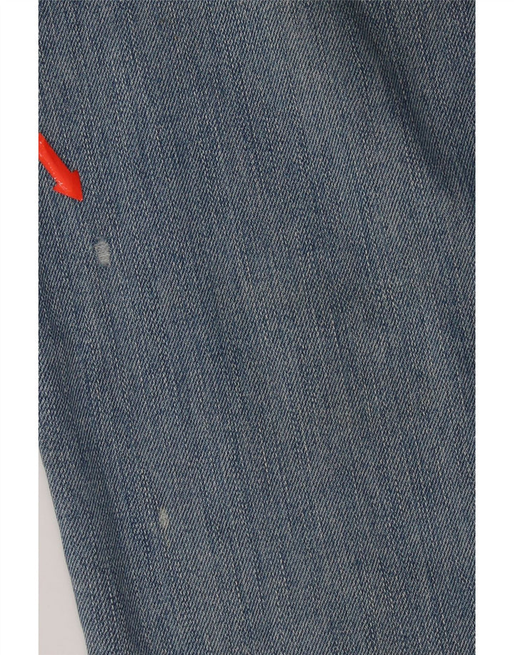 Wrangler Masculino Texas Stretch Straight Jeans W32 L29 Azul Algodão