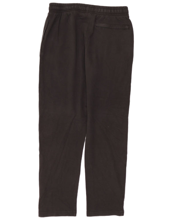 Calça de treino feminina MARKS & SPENCER UK 14 algodão preto médio