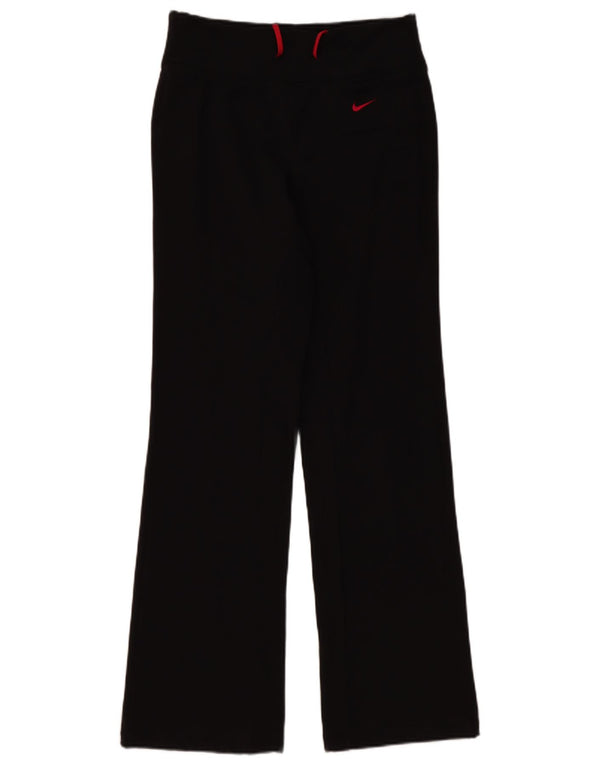 Calça de treino feminina Nike UK 6 XS algodão preto