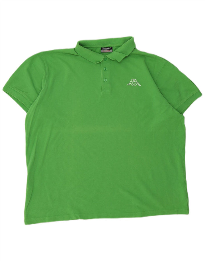 Camisa polo masculina KAPPA XL algodão verde