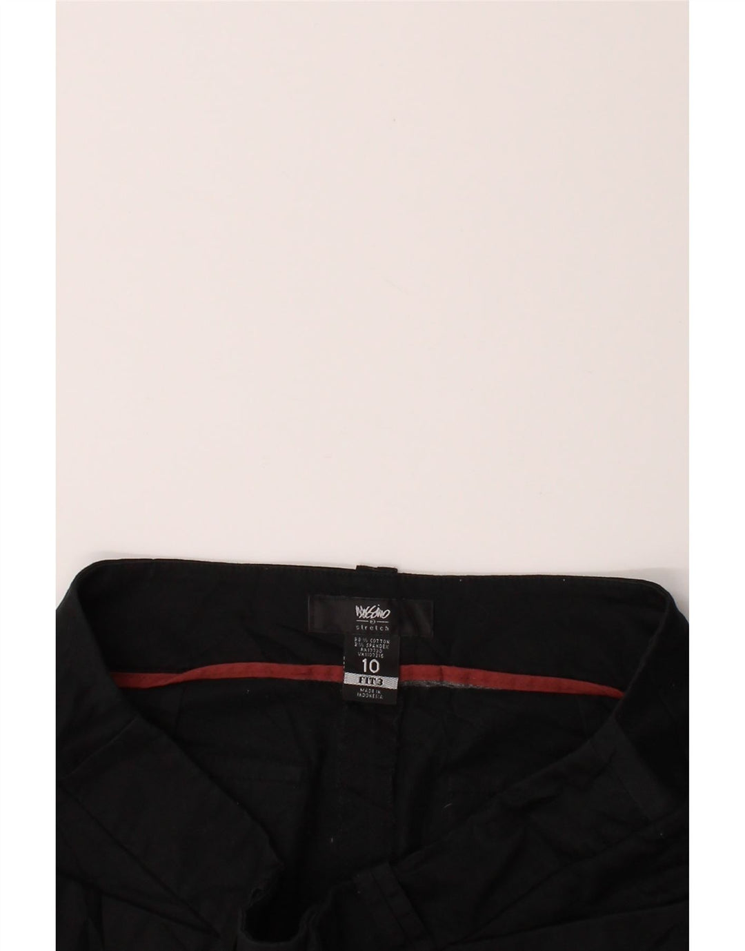 MOSSIMO Womens Casual Shorts US 10 Large W34  Black Cotton Vintage Mossimo and Second-Hand Mossimo from Messina Hembry 