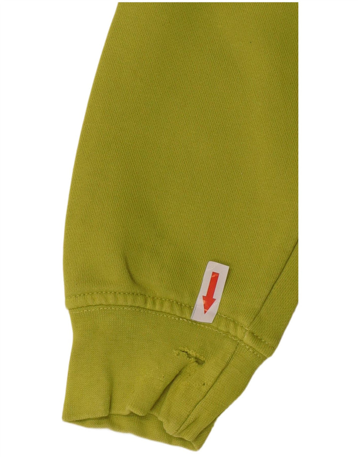 Fila moletom gráfico masculino jumper médio verde colorblock