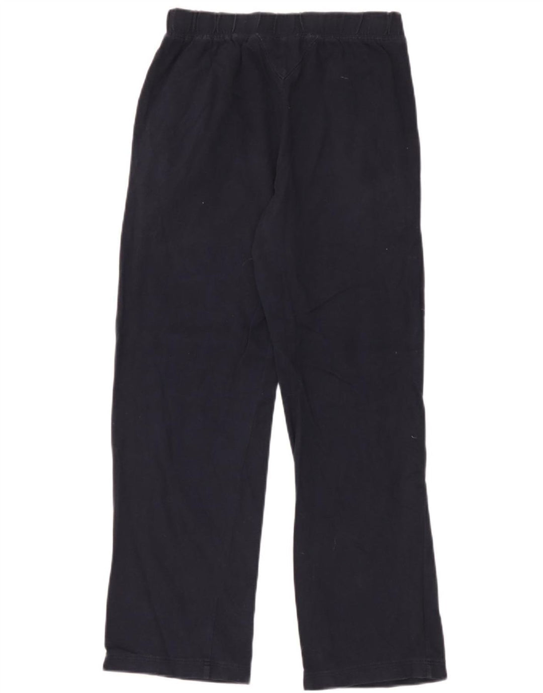 Calça de treino masculina Nike pequena azul marinho algodão