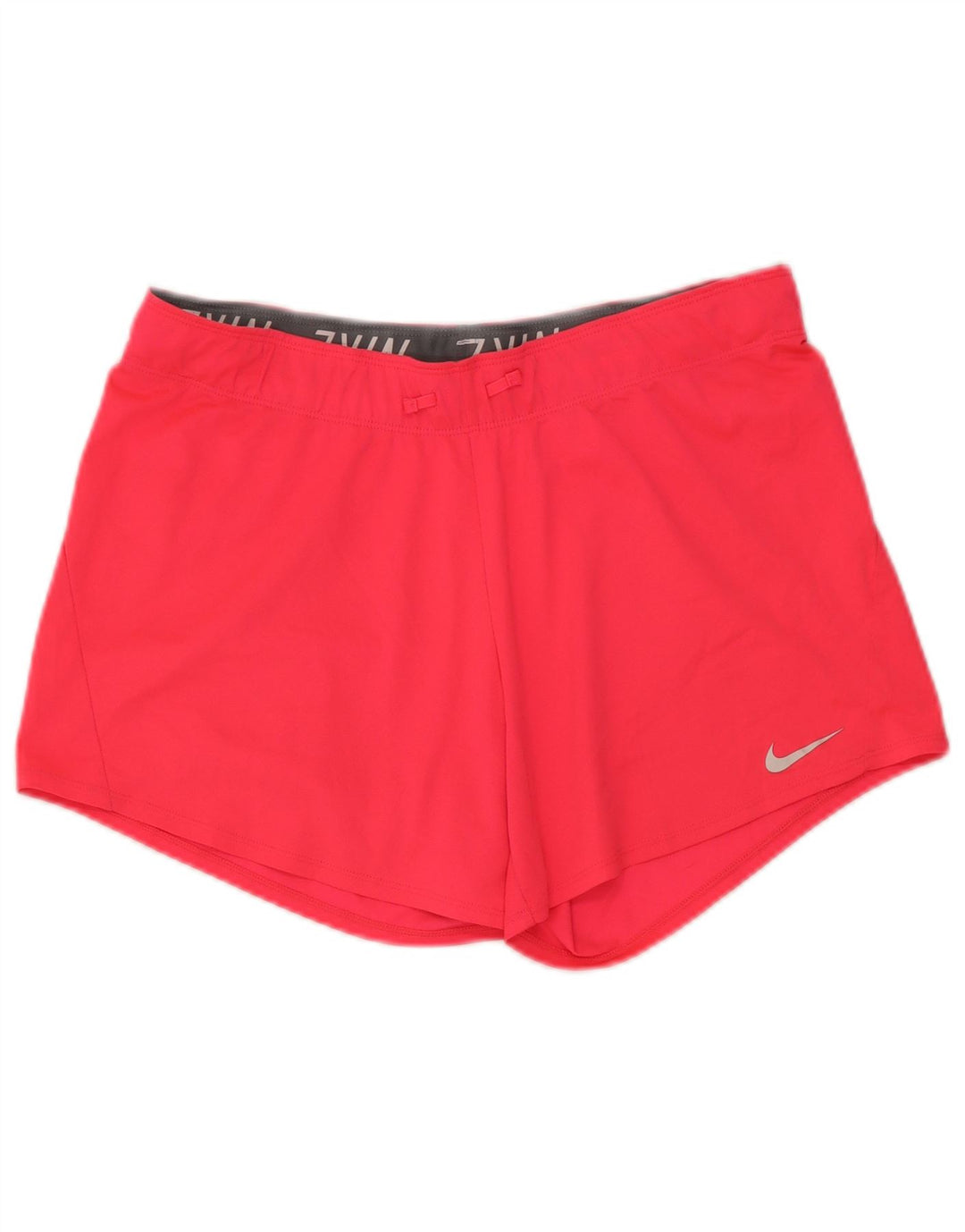 Shorts esportivos femininos Nike Dri Fit UK 14 poliéster rosa médio