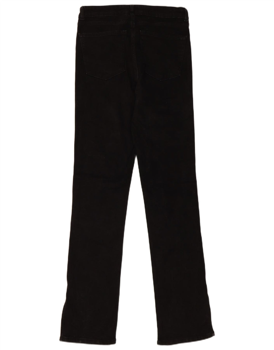 Calça jeans reta feminina Zara EU 40 médio W30 L32 algodão preto