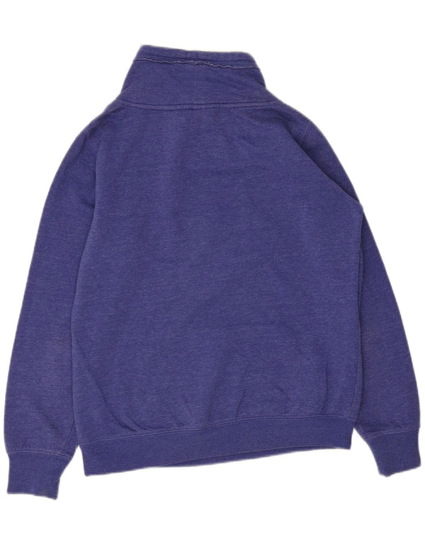 Jumper de moletom gráfico feminino Champion UK 14 algodão azul médio