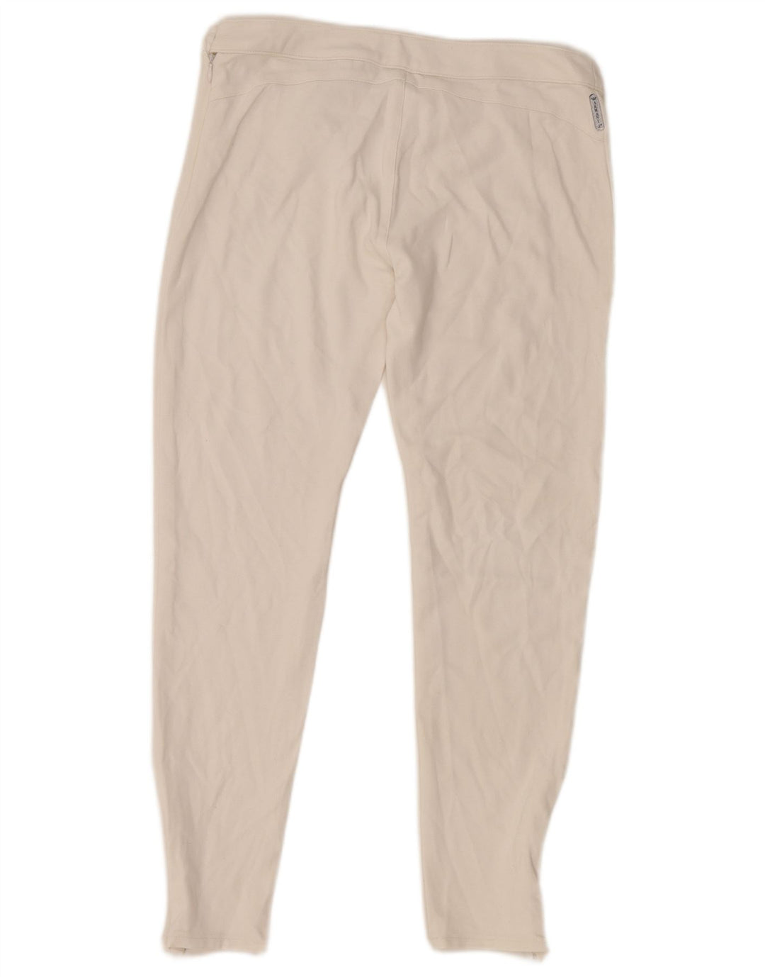 Calça feminina casual slim Armani média W30 L26 viscose branca