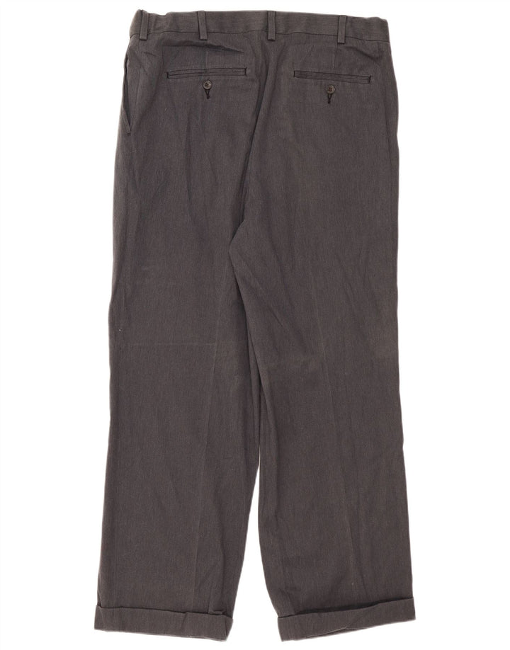 Calça Chino Masculina Eddie Bauer W36 L31 Cinza Clássico