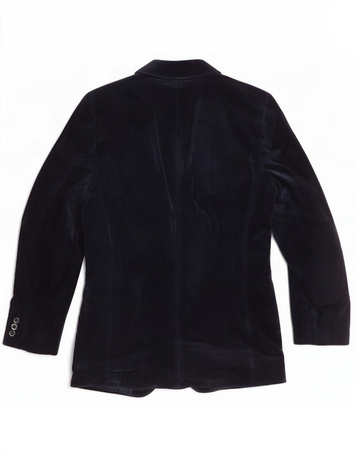 Jaqueta blazer de 2 botões Palomino Boys 11-12 anos azul marinho algodão