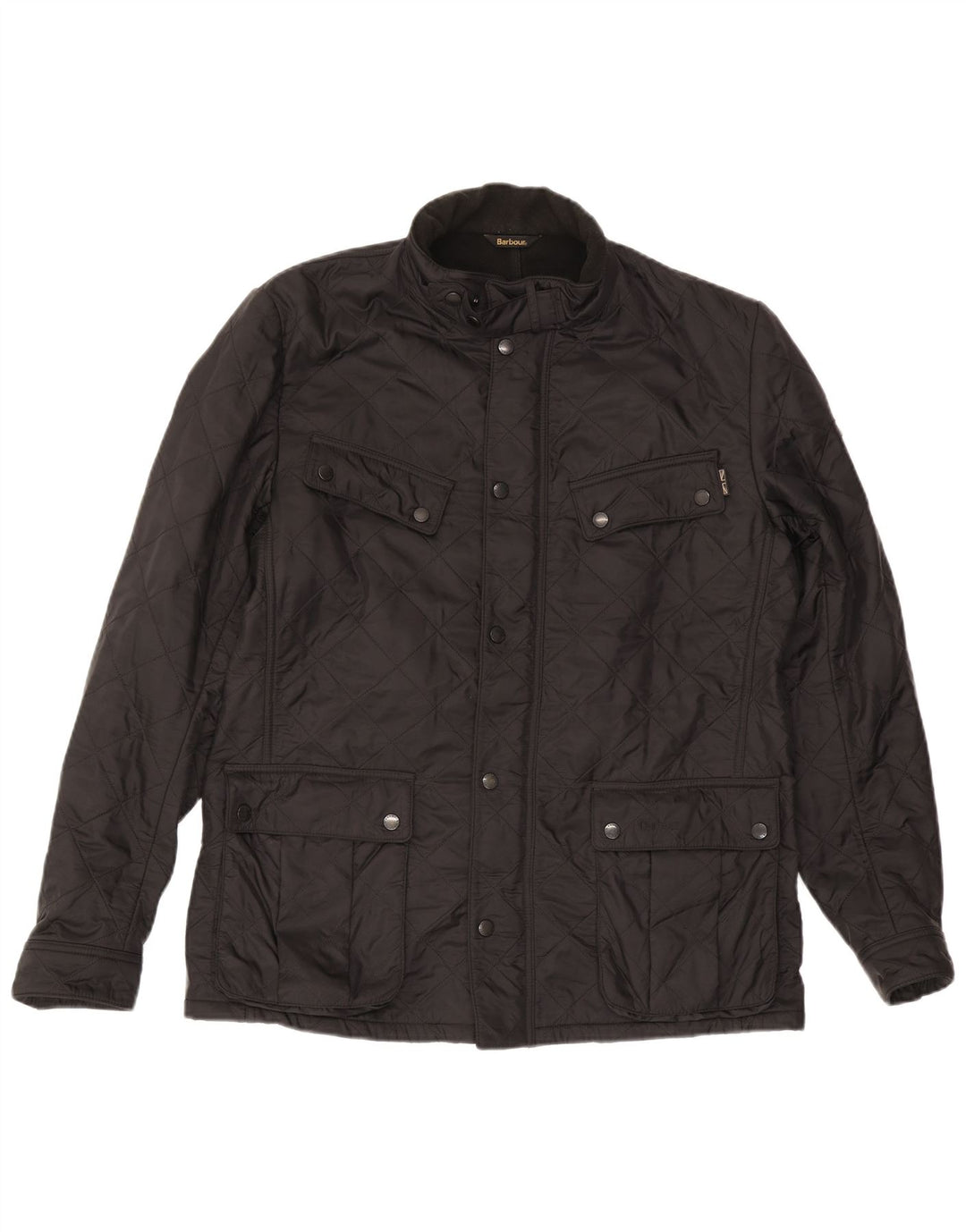 Jaqueta acolchoada masculina Barbour UK 42 XL poliamida preta