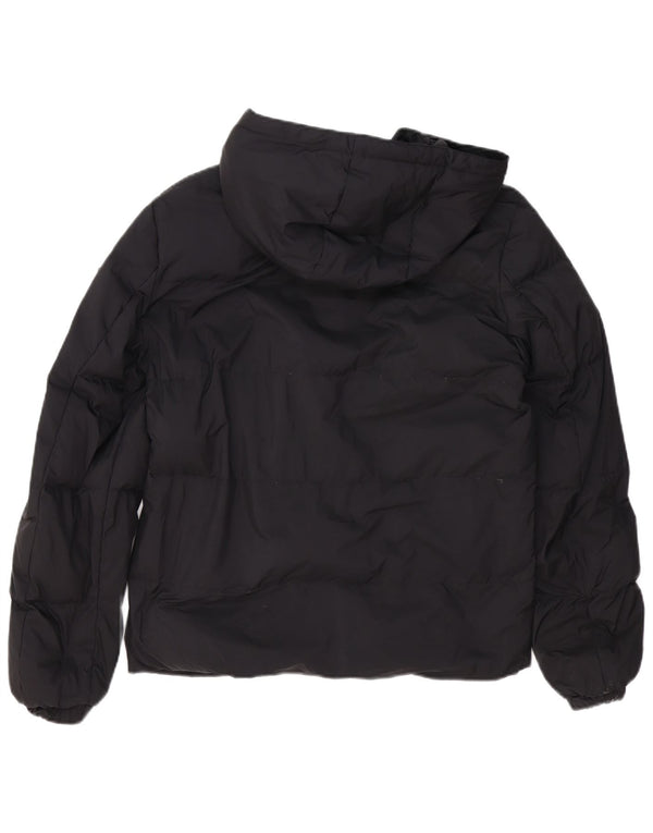 Jaqueta masculina acolchoada com capuz CALVIN KLEIN JEANS Reino Unido 34 XS poliéster preto