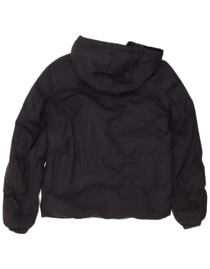 Jaqueta masculina acolchoada com capuz CALVIN KLEIN JEANS Reino Unido 34 XS poliéster preto