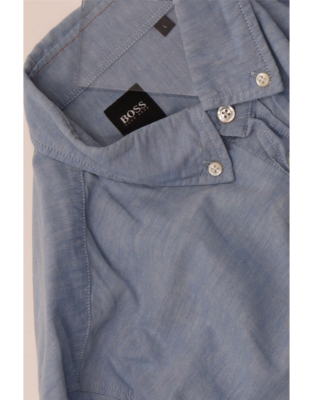 Camisa masculina HUGO BOSS grande azul